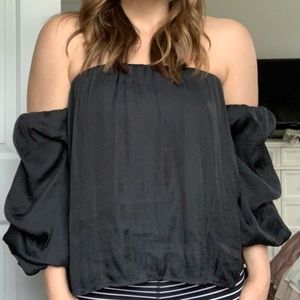 Bardot Off-the-Shoulder Top